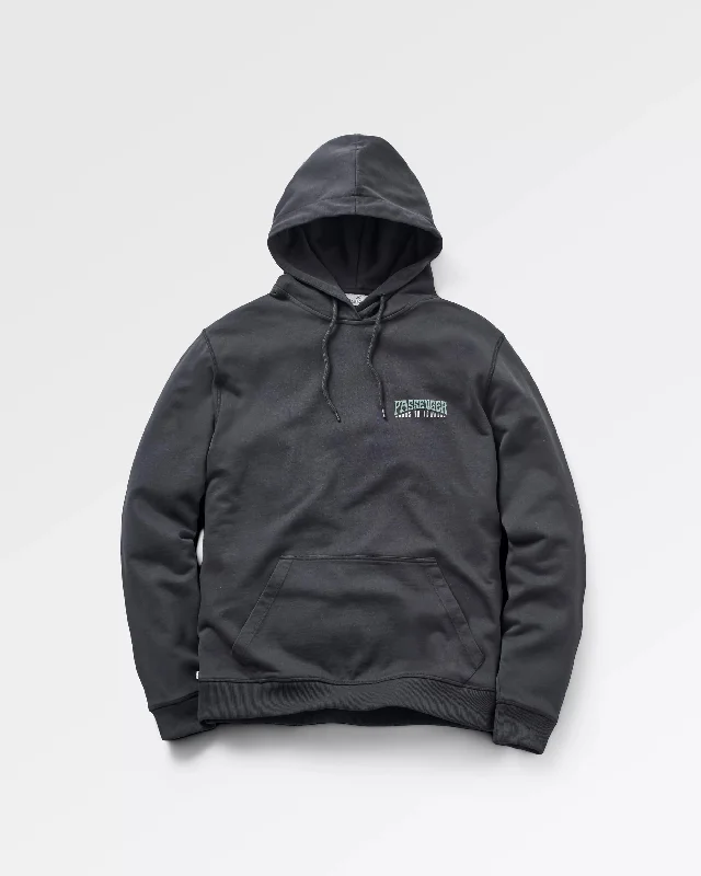 Decade Recycled Cotton Hoodie - Black