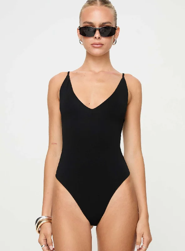 Goldan Bodysuit Black