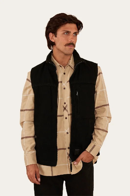 High Country Mens Vest - Black