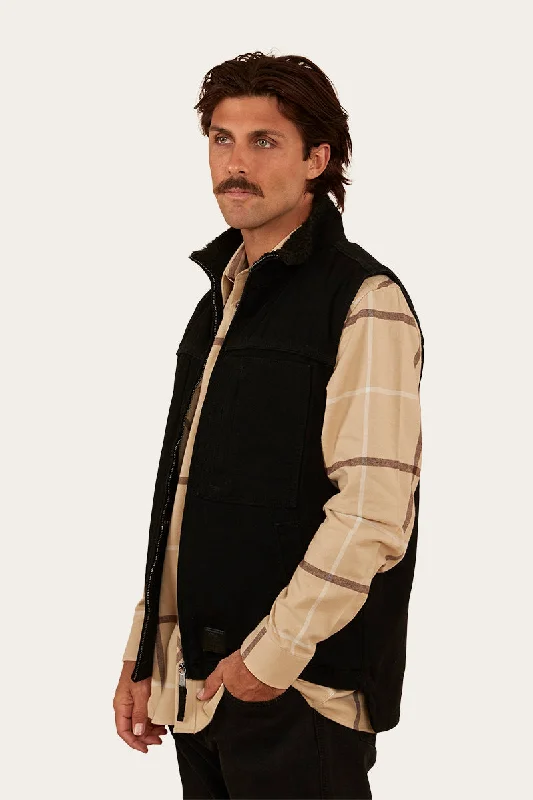 High Country Mens Vest - Black