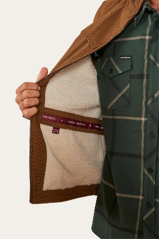 High Country Mens Vest - Tawny Brown