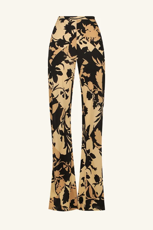 LAI SILK BIAS CUT PANT