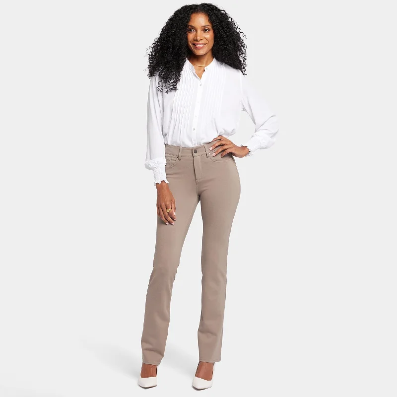 Marilyn Straight Pants - Saddlewood