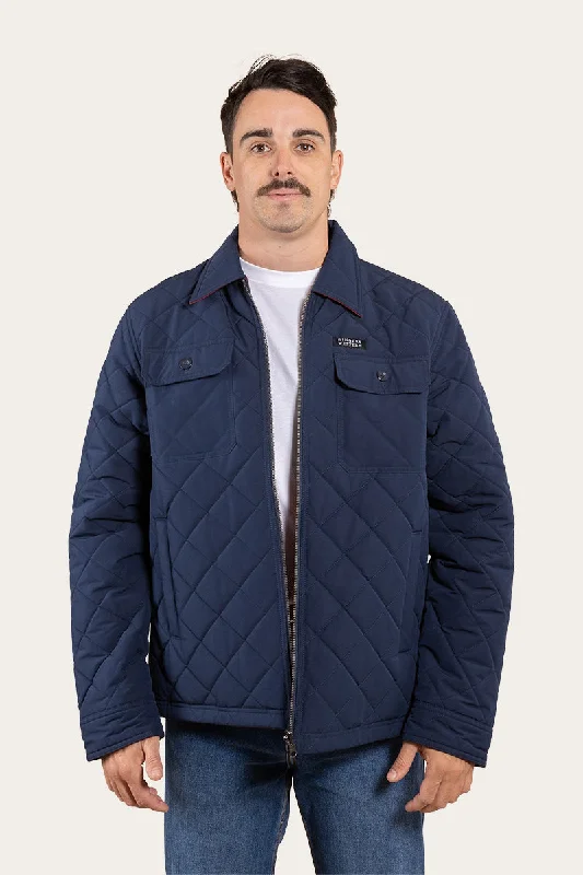 Marshall Mens Reversible Jacket - Dark Navy