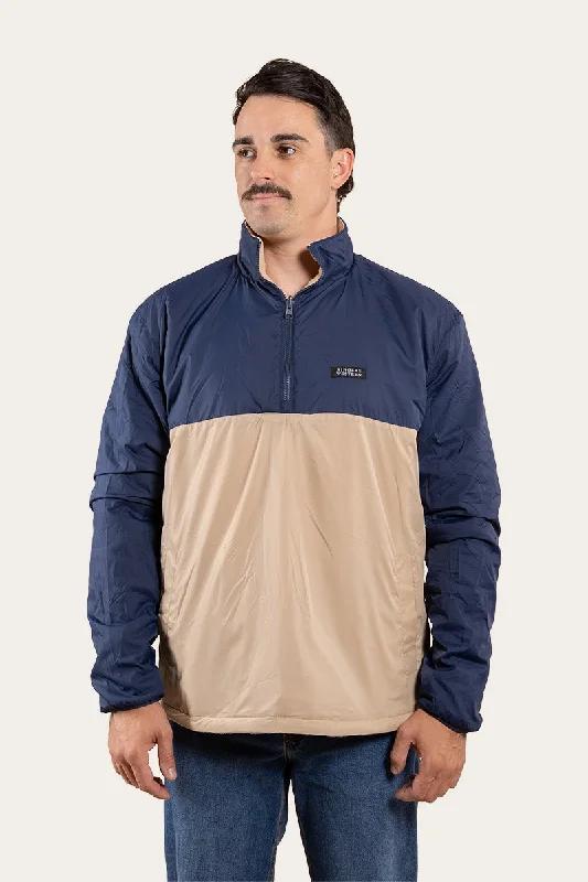 Pathfinder Mens Reversible Jacket - Dark Navy