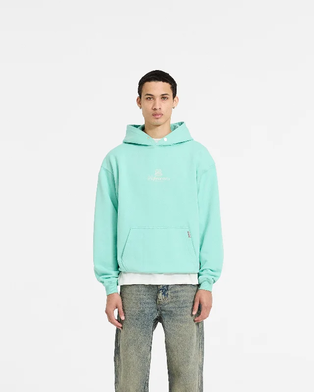 Permanent Vacation Hoodie - Electric Mint