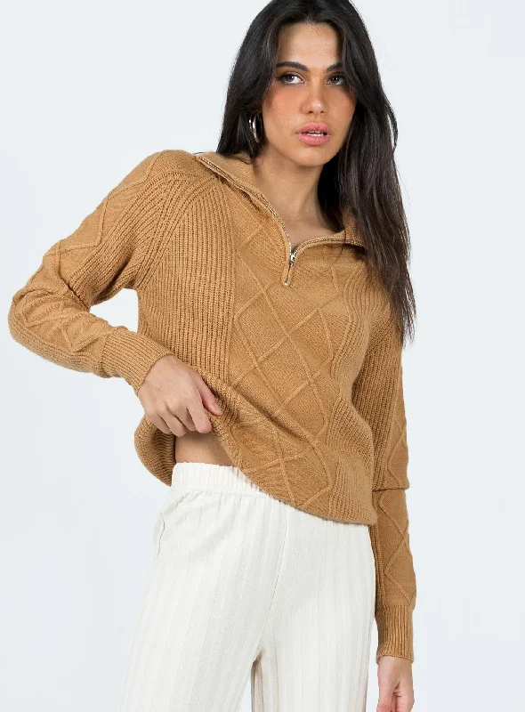 Richards Sweater Camel