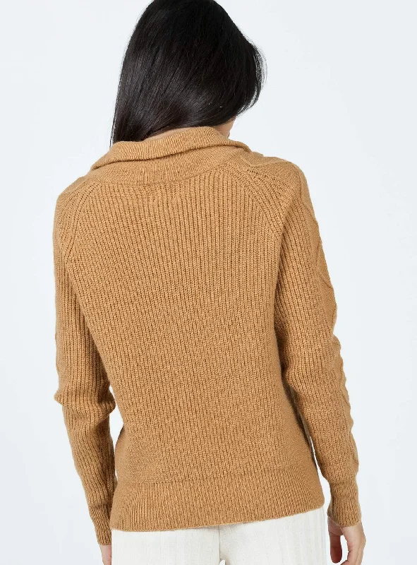 Richards Sweater Camel