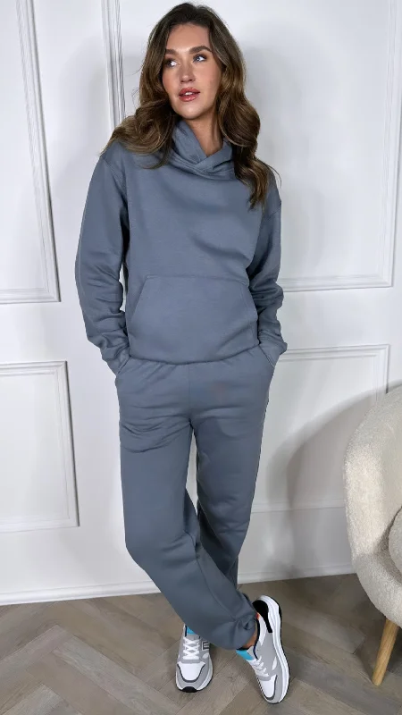 Bella Grey Hoodie & Joggers Co-Ord Set