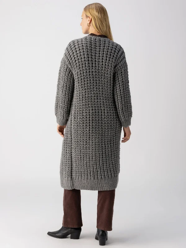 The Ultimate Cardi Heather Ash