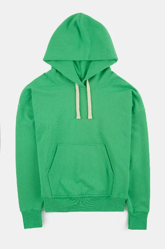 Women's Hooded Sweatshirt - Apple Green