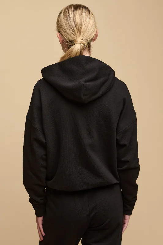 Women's Hooded Sweatshirt - Black