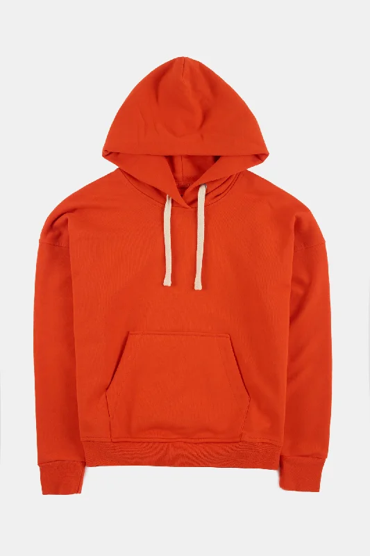 Women's Hooded Sweatshirt - Flame Red