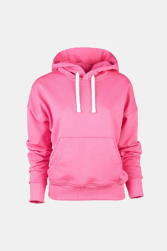 Women's Hooded Sweatshirt - Fuchsia Pink