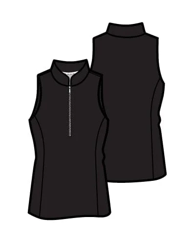 Frontline 2.0 Sleeveless Top - Black