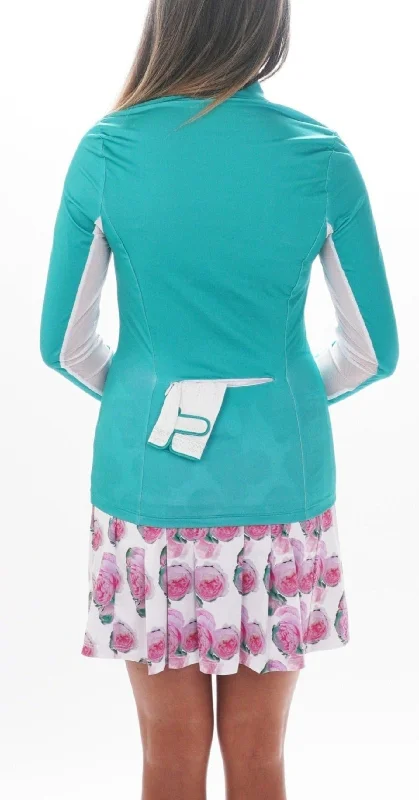 Katelyn 2.0 Long Sleeved Top - Rose Green