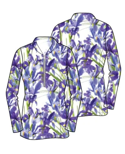 Katelyn Long Sleeved Top - Fleur