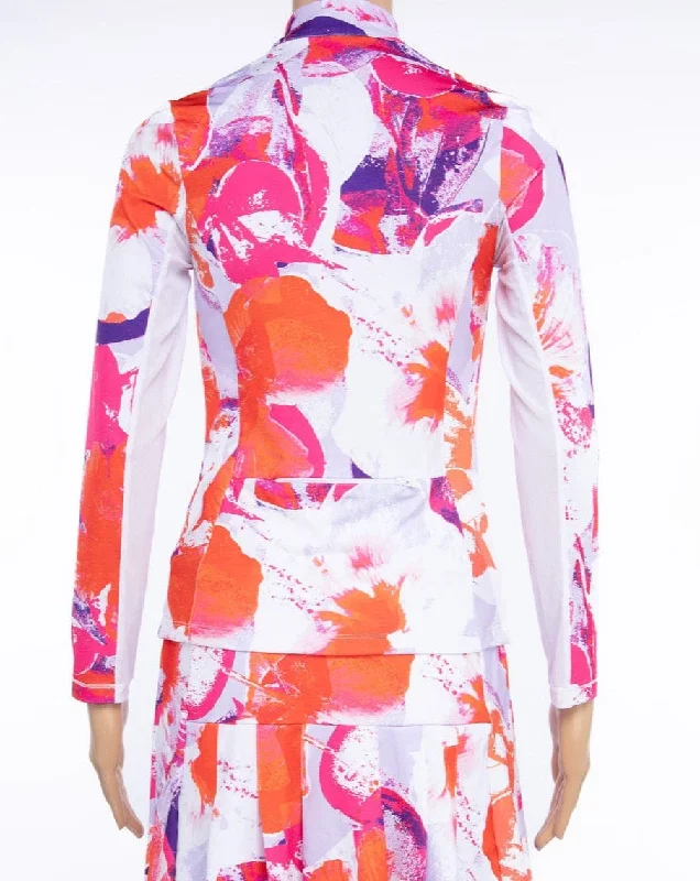 Katelyn Long Sleeved Top - Italia Floral