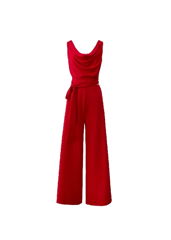 Lora Jumpsuit - Red