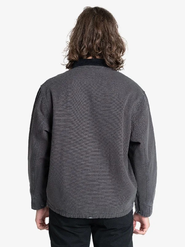 Thrills Union Jacket - Dark Charcoal