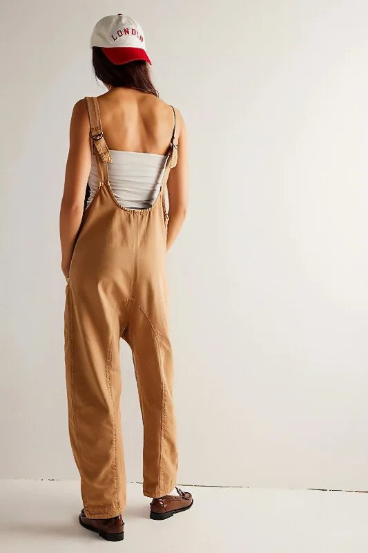 Terracotta Denim Jumpsuit