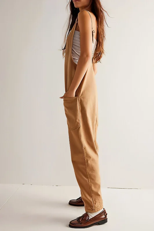 Terracotta Denim Jumpsuit