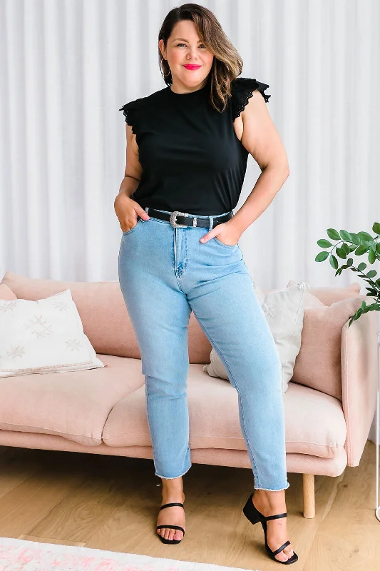 FINAL SALE | Sass Holly Jeans Sailor Wash