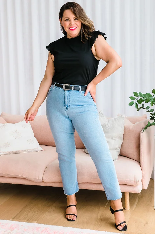 FINAL SALE | Sass Holly Jeans Sailor Wash