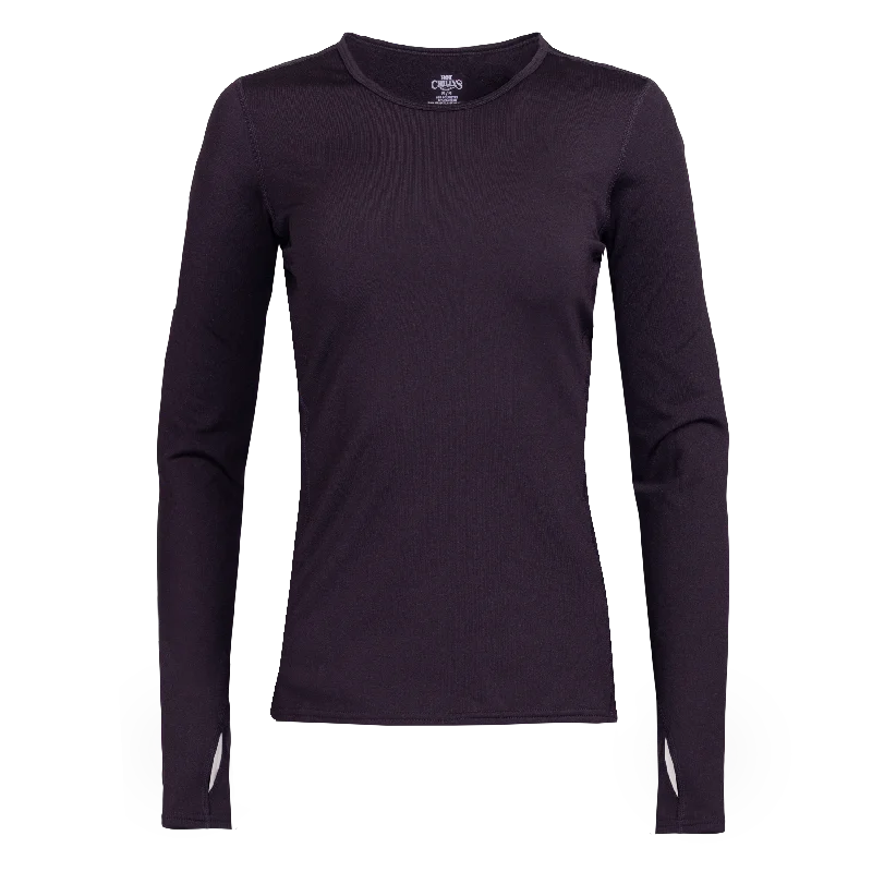 Women's Micro-Elite Chamois Crewneck - Black