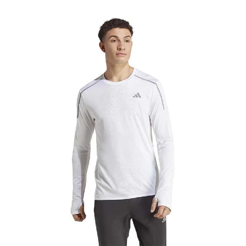 adidas - Men's Fast Long Sleeve Engineered Running T-Shirt (HN8018)