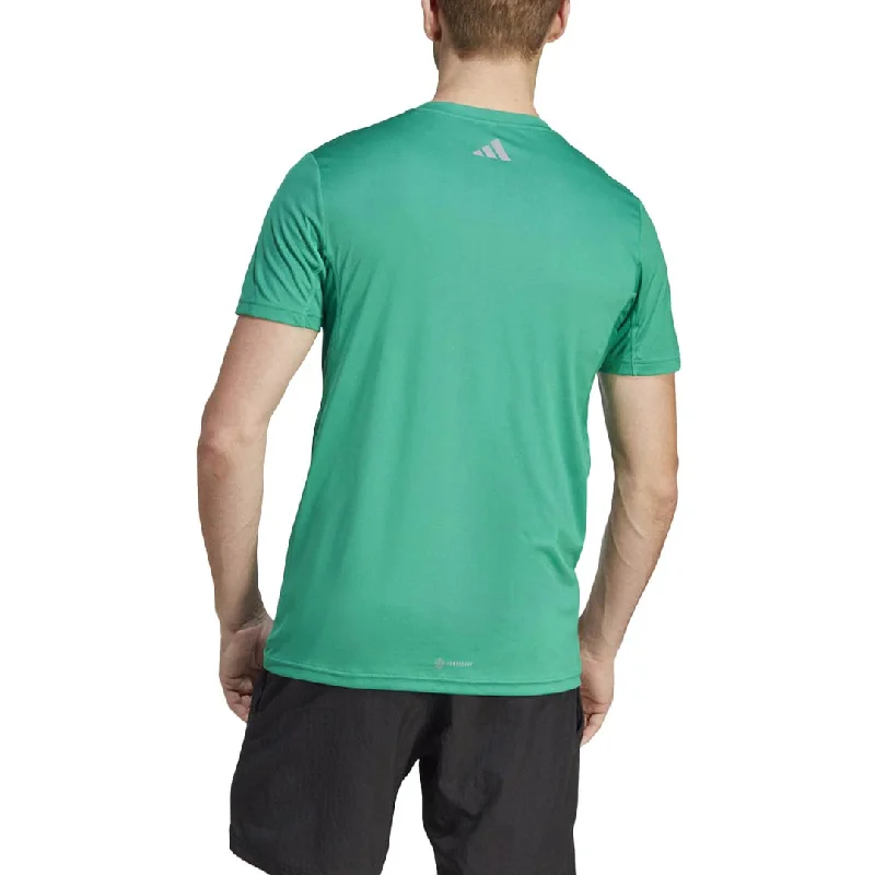 adidas - Men's Run Icons 3 Bar Short Sleeve T-Shirt (HR3245)