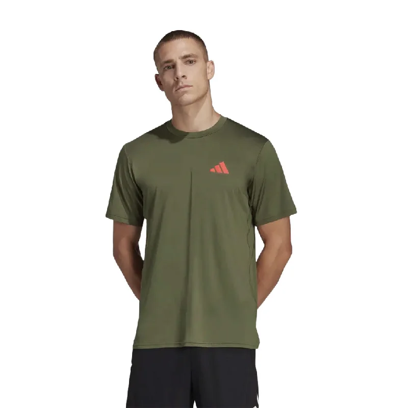 adidas - Men's Train Essentials Seasonal Stretch Training T-Shirt (IB8128)