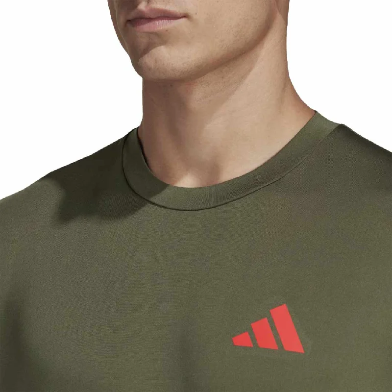 adidas - Men's Train Essentials Seasonal Stretch Training T-Shirt (IB8128)