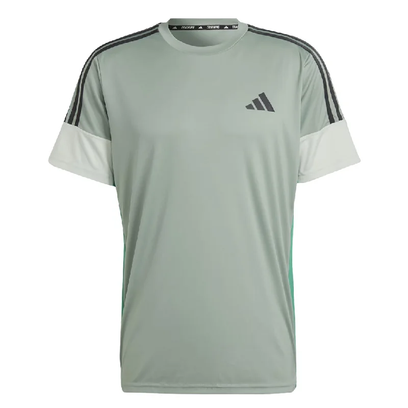 adidas - Men's Training Colorblock 3-Stripes T-Shirt (IN5073)