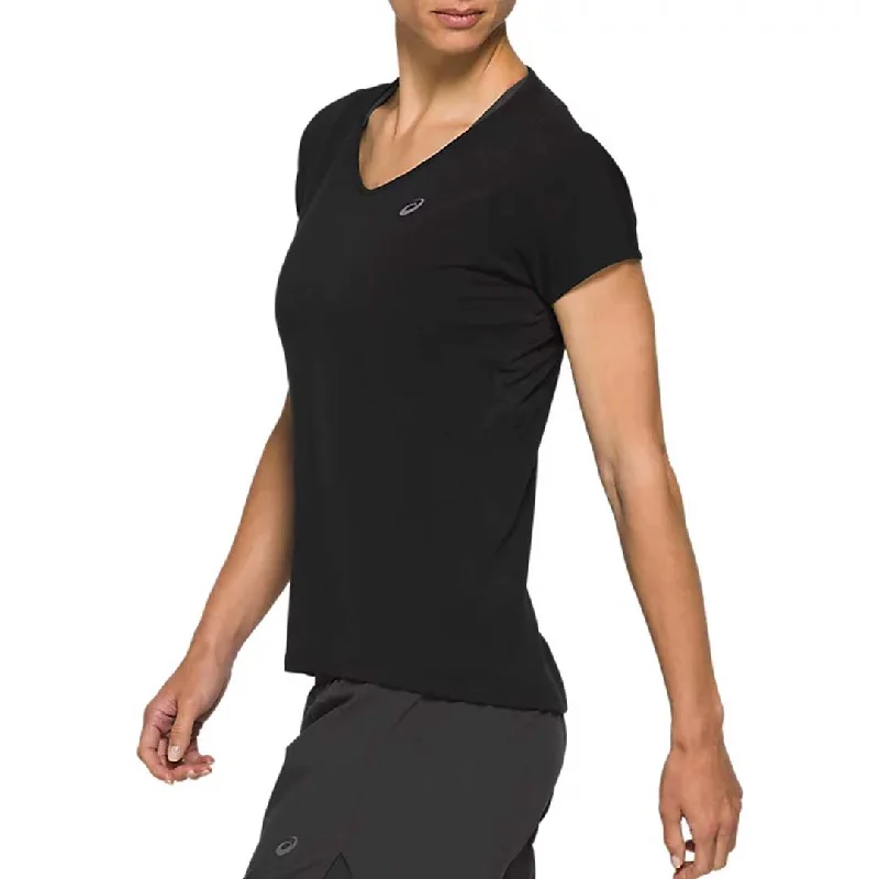 Asics - Women's V-Neck Short Sleeve Top (2012A981 004)