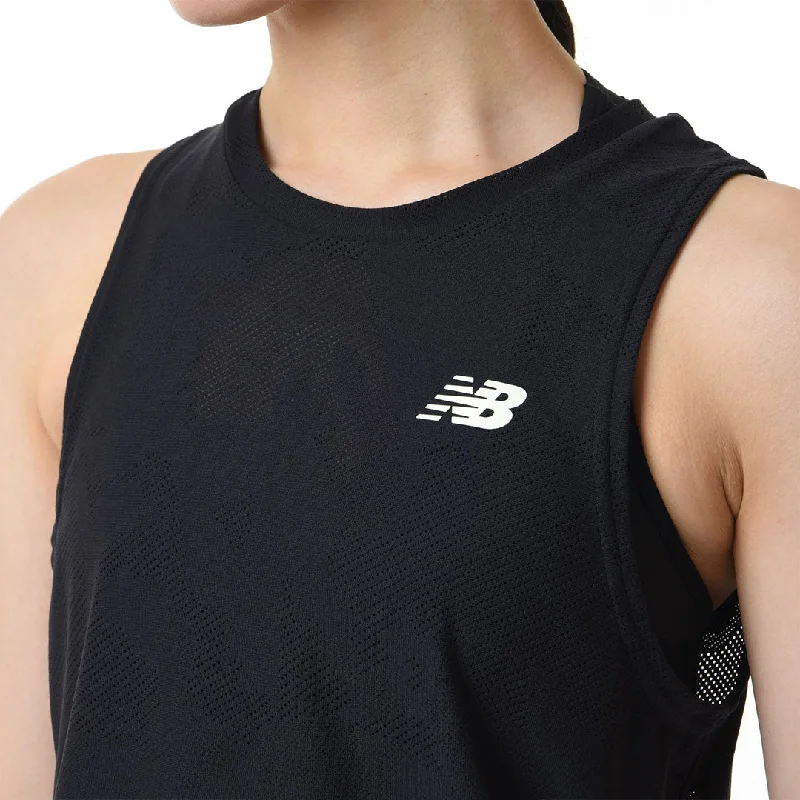 New Balance - Women's Q Speed Jacquard Tank Top (WT33280 BK)