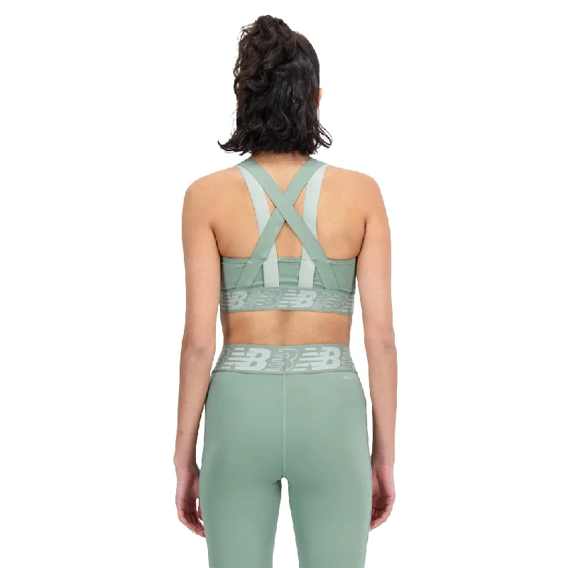 New Balance - Women's Relentless Crop Bra (WB31175 DKJ)