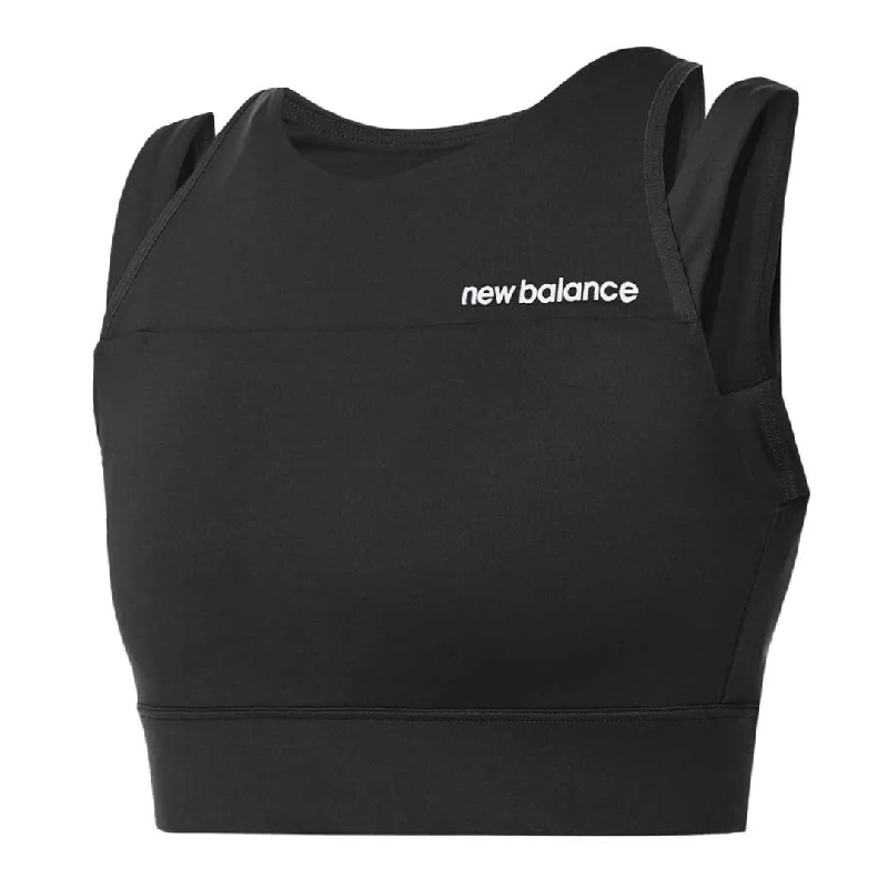 New Balance - Women's Shape Shield Crop Bra (WB21110 BK)