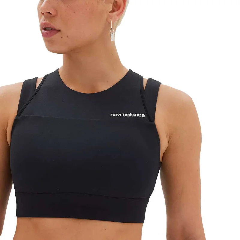 New Balance - Women's Shape Shield Crop Bra (WB21110 BK)