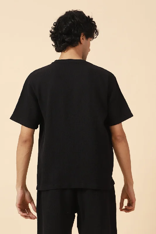 BOX FIT TEXTURED TEE